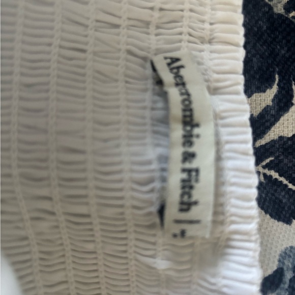 Abercrombie & Fitch White Puff-Sleeve Dress - Picture 3 of 3